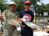 Great steelhead and Brown trout in niagara