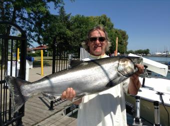 Niagara Fishing with Kelly Gruber 1992 World Series Champ and friends