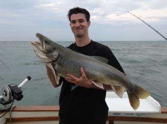 28 lb Lake Trout here in Niagara